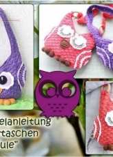 Hakelzauber - Nathalie Hette - Owl Bag - English Translated