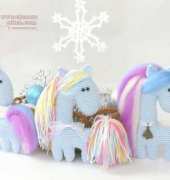 Toys For Friends - Mafulya - Maria Ufimtseva - Snowflake the Horse - Russian