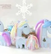 Toys For Friends - Mafulya - Maria Ufimtseva - Snowflake the Horse - Russian