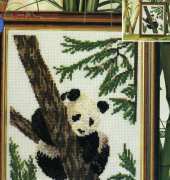 Panda from Cross Stitch Gallery 27 2001