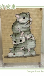 Five hamsters