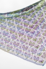 Summer hearts shawl