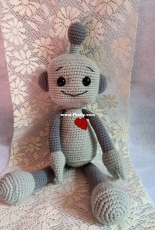 Sweet Oditty art pattern - Robot