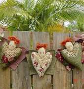 The Birdhouse- Angel Heart Swag- Free Pattern