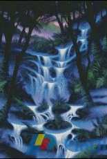 Shinysuns Cross Stitching - Purple Mist Falls
