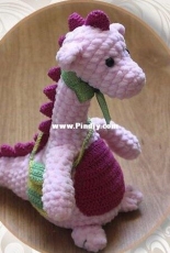 Jankir puffy world - Evgenia Grushina- Pink Dinosaur - Russian- Free