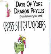 Cross Stitch Wonders - Days of Yore Dragon Phyllis