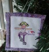 Ice Skater Christmas Ornie