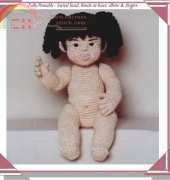 Yarn arts- Kathleen Early- Poseable Kathleen