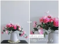 Flower arrangement for 8.3