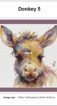 Light Unicorn Designs - Donkey 5