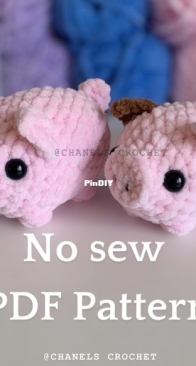 Chanels Crochet - Shell / Chanel - Chonky Baby Pig