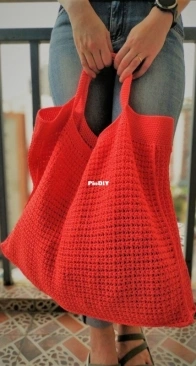 bzzz knitting - NikkiSem - Veronika Semenova -My Summer Tote - Free