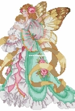 Faerie Godmother from American School of Needlework ASN 3633 Faeries by Barbara Baatz PCS