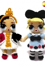 Sueños Blanditos - Gretel Crespo -  Lol Doll - Queen of Hearts and Alice - Spanish