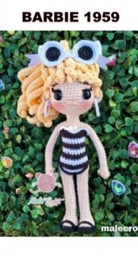 Male Crochet/Maale Crochet - Mayra/Ma Ale González Mtz - Barbie 1959 - Spanish