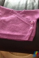 Baby Kimono Cardigan by Elizabeth Jarvis /Betty Knitters -Free