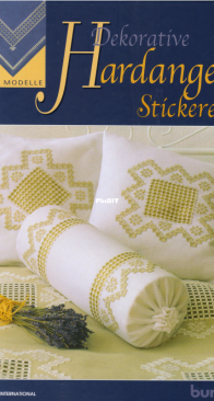 Dekorative Hardanger Stickerei -  Burda - German