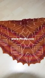 Feuerschein Shawl by Ute Regine Haas-English,German-Free