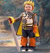 Red Heart- Ellen Gormley- LW4549 Medieval Prince Costume-FREE