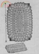 Laura Wheeler - Design 7064 Crocheted Cloth