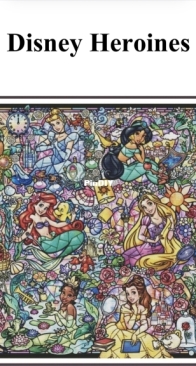 Zanna cross stitch - Disney Heroines XSD