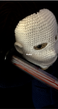 After Dark Crochet - Melinda Kindley - Creepy Masked Man