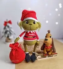 Ka.malinka Toys - Elizabeth Kamalina - The Grinch Stole Christmas and Max
