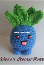 Melissas Crochet Patterns - Melissa Trenado  - Oddish Ball  - Free