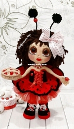Ekaterina Fomina - Екатерина Фомина - Ladybug doll - Russian