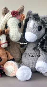 Lenas Amigurumis - LeAmigurumi - Lena Seibel - Sky the Pony