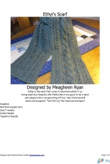 Ethyls Scarf by Meagheen Ryan