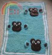 Donna Collinsworth, Monkey Faces Afghan