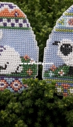Mill Hill Sheep Egg and Bunny Egg