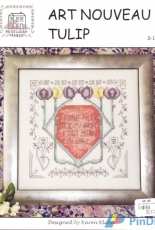 Rosewood Manor S-1164 - Art Nouveau Tulip by Karen Kluba
