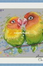Watercolor Love by Anastasia Soloshenko