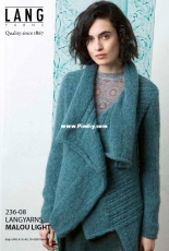 236-08 Lang Yarns Malou Light by LANGYARNS SWITZERLAND-English-German-French-Dutch