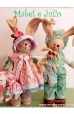Amei Bonecas - Mabel e Julio - Portuguese