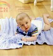 Coats & Clark-WT1672-Heavenly Baby Blanket-Free