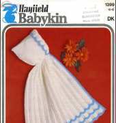 Hayfield 1399 baby cape