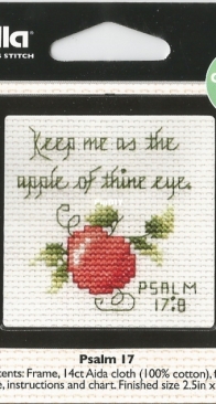 Bucilla - Psalm 17 WM45693 - XSD
