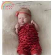 Monster House Designs - Crocheted Crafts by Dani - Ruffled Shell Romper