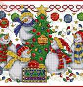 Snow Much Fun by Joan Elliott from Christmas Cross Stitch Treasures XSD