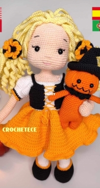 Crochet Ece - Nergiz Yetgin - Agnes and pumpkin man