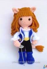Little Bamboo Handmade Crafts -Leo Amigurumi