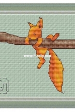 Hold on Squirrel by Lyubov Vodenikova / Stepanova-Slovew