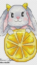 Bunny with Lemon by Natalia Dervish