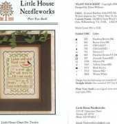 Little House Needleworks LHN 012 Plant Your Seeds