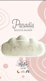 Papillon Feito a Mao - Isis Kranz -Paradis Colecao - Cloud Pattern - Receita Nuvem - Portuguese