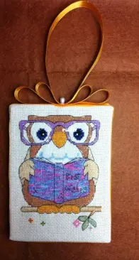 Cross Stitch OWL painting (Issue Cross Stitcher February-2013 nº 262)